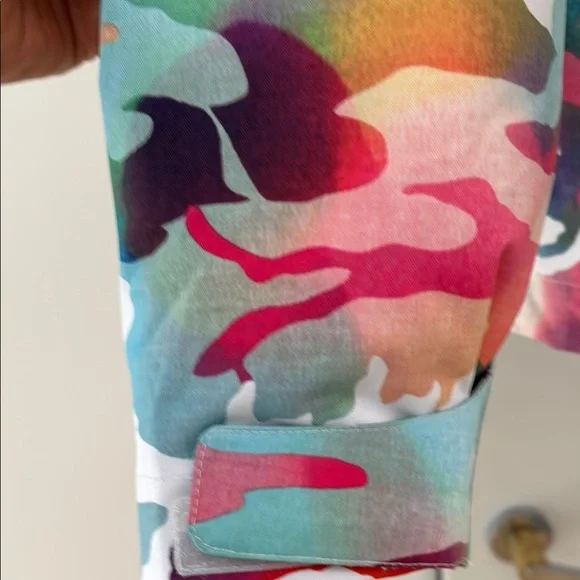 GSOU SNOW NWT Colorful Camouflage Snowboard / Ski Jacket - Picture 6 of 10